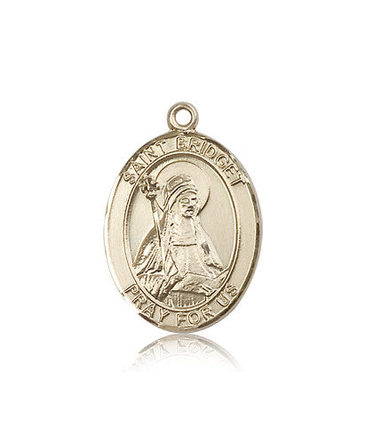 Bliss St Bridget of Sweden Catholic Patron Saint Medal