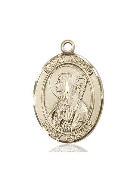 Bliss St Brigid of Ireland Catholic Patron Saint Medal