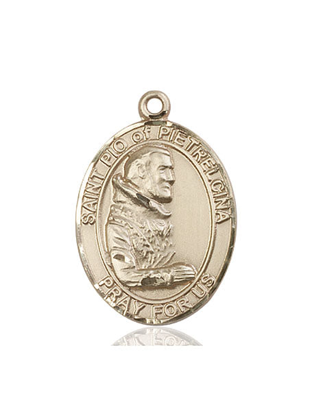 Bliss St Pio of Pietrelcina Catholic Saint Medal