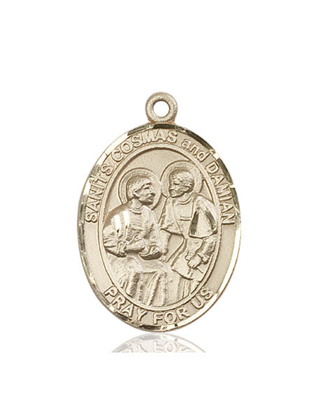 St Cosmas and St Damian Doctors Catholic Patron Saint Medal