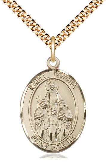 Bliss St Sophia Catholic Saint Medal