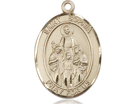 Bliss St Sophia Catholic Saint Medal