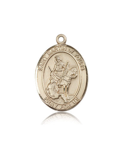 Bliss St Martin of Tours Catholic Patron Saint Medal