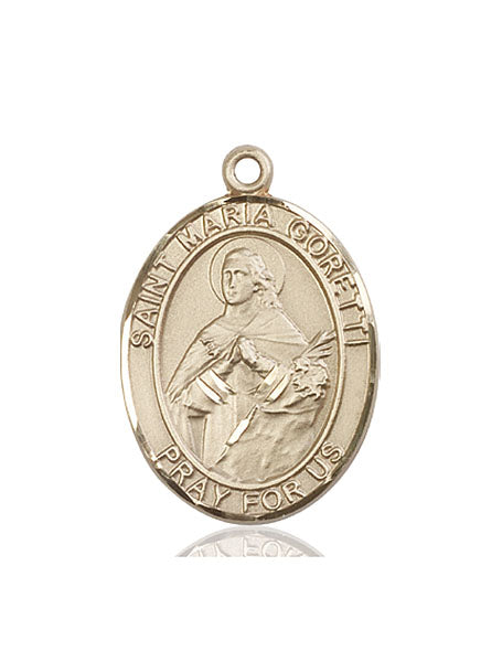 Bliss St Maria Goretti Catholic Patron Saint Medal