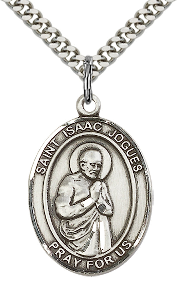 Bliss St Isaac Jogues Catholic Saint Medal