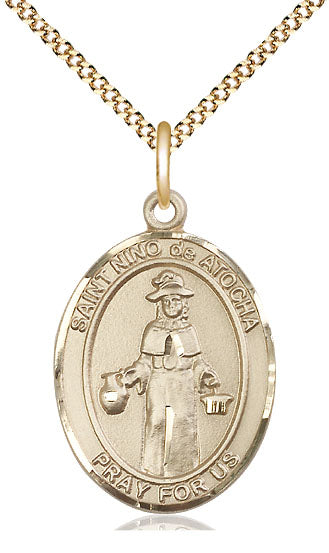 Bliss St Nino de Atocha Catholic Saint Medal