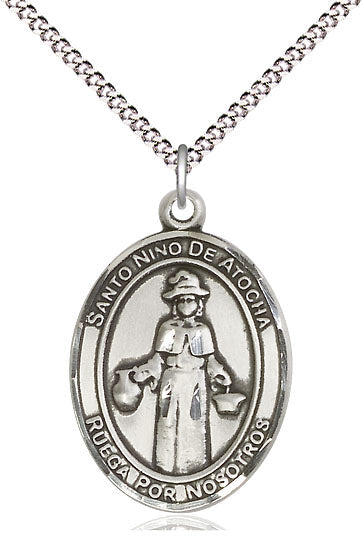 Bliss Spanish Santo Nino de Atocha Catholic Patron Saint Medal