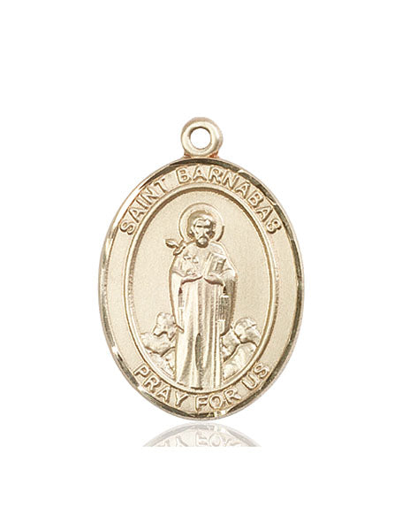 Bliss St Barnabas Catholic Patron Saint Medal