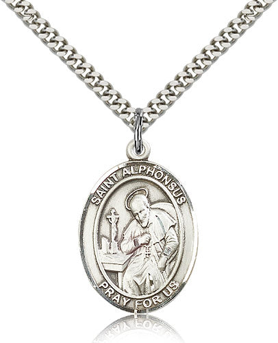 Bliss St Alphonsus Catholic Patron Saint Medal