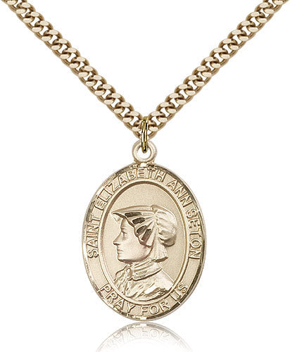 Bliss St Elizabeth Ann Seton Catholic Patron Saint Medal