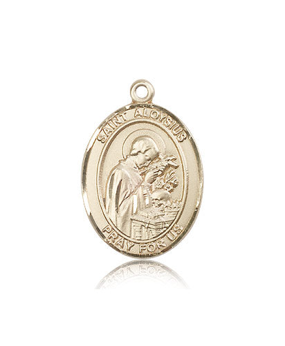 Bliss St Aloysius Gonzaga Catholic Patron Saint Medal