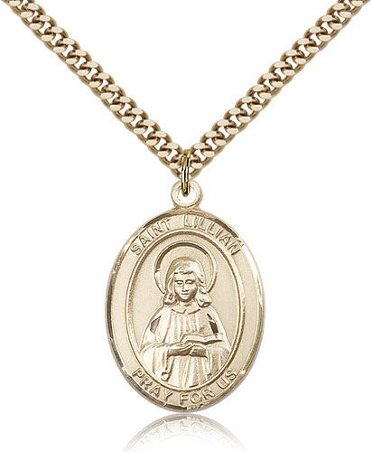 Bliss St Lillian Catholic Patron Saint Medal