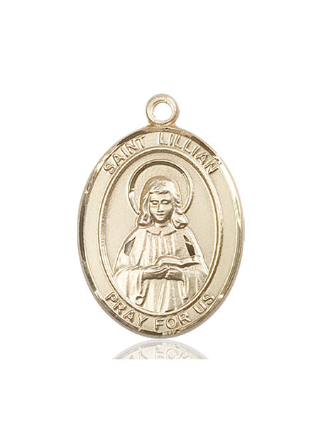 Bliss St Lillian Catholic Patron Saint Medal