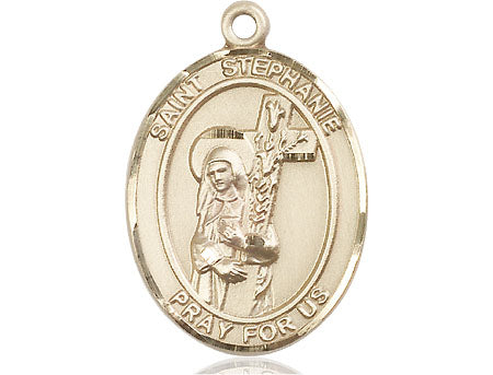 Bliss St Stephanie Catholic Saint Medal