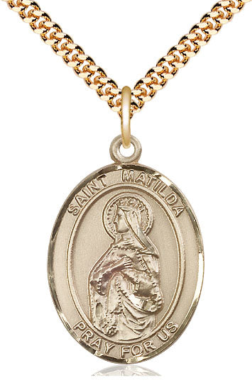 Bliss St Matilda Catholic Patron Saint Medal