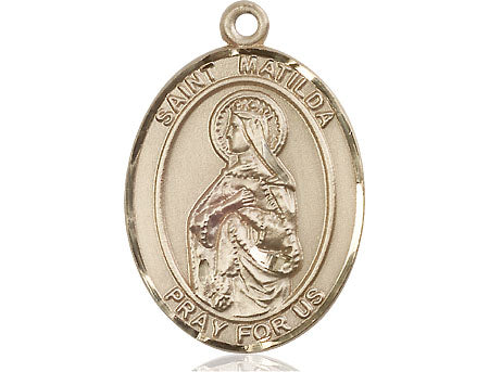 Bliss St Matilda Catholic Patron Saint Medal