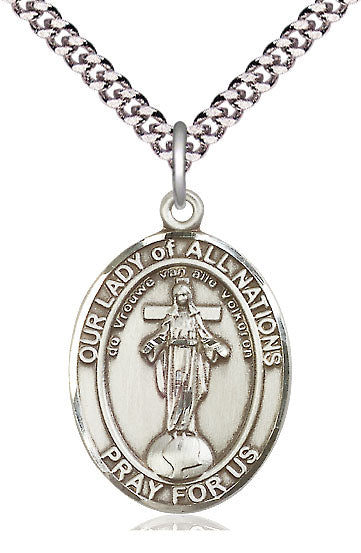 Bliss Our Lady of All Nations Catholic Patron Saint Medal