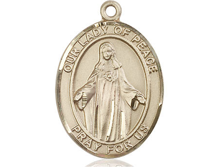 Bliss Our Lady of Peace Catholic Patron Saint Medal