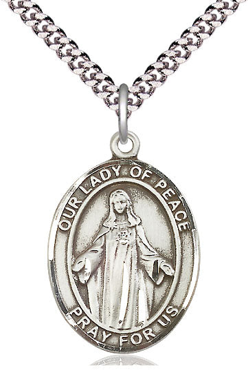 Bliss Our Lady of Peace Catholic Patron Saint Medal