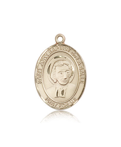 Bliss St John Baptist de la Salle Catholic Patron Saint Medal