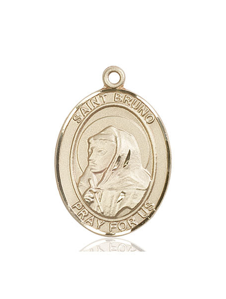 Bliss St Bruno Catholic Patron Saint Medal