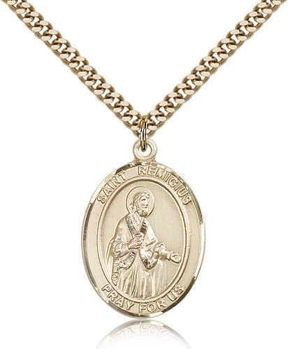 Bliss St Remigius of Reims Catholic Patron Saint Medal