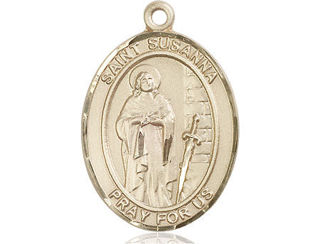 Bliss St Susanna Catholic Saint Medal