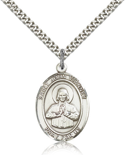 Bliss St John Vianney Catholic Patron Saint Medal