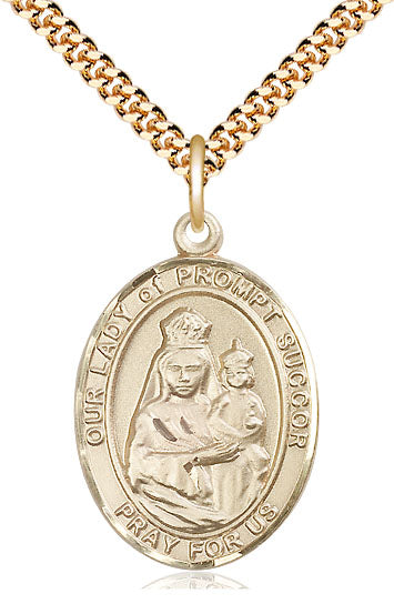 Bliss Our Lady of Prompt Succor Catholic Patron Saint Medal