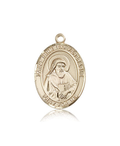 Bliss St Bede the Venerable Catholic Patron Saint Medal