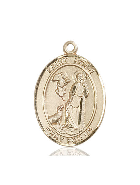 Bliss St Roch Catholic Saint Medal