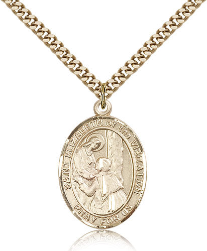 Bliss St Elizabeth of the Visitation Catholic Patron Saint Medal