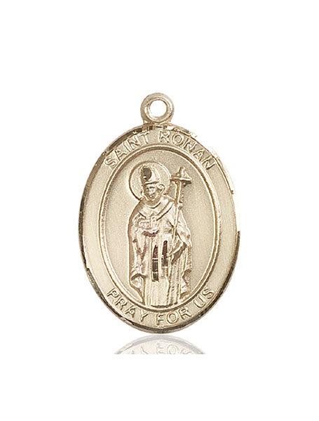 Bliss St Ronan Catholic Patron Saint Medal