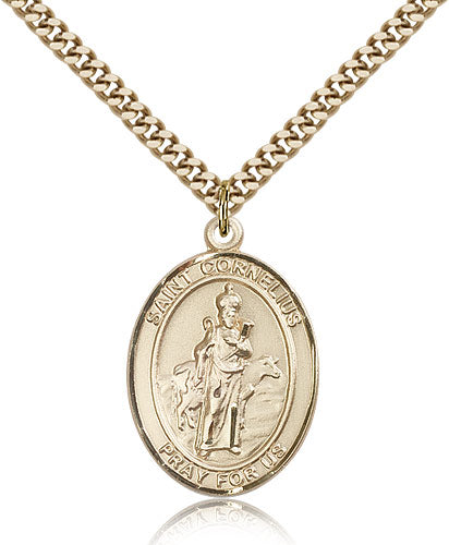 Bliss St Cornelius Catholic Patron Saint Medal