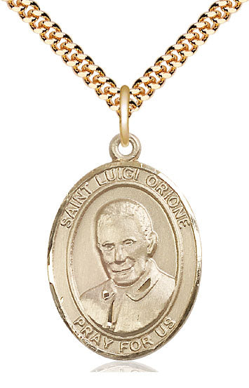 Bliss St Luigi Orione Catholic Patron Saint Medal