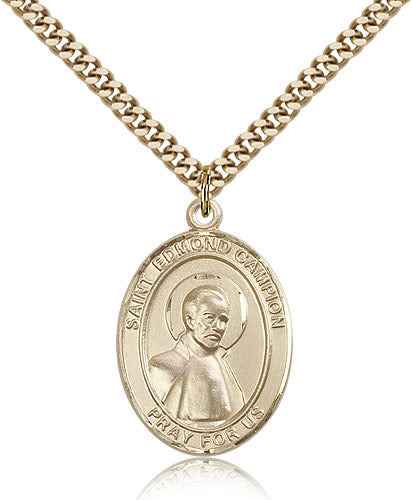 Bliss St Edmund Campion Catholic Patron Saint Medal