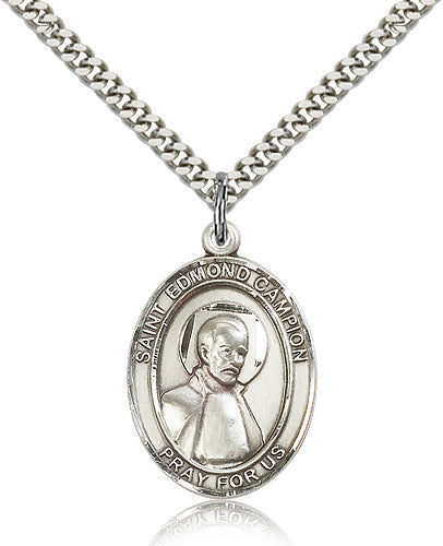 Bliss St Edmund Campion Catholic Patron Saint Medal