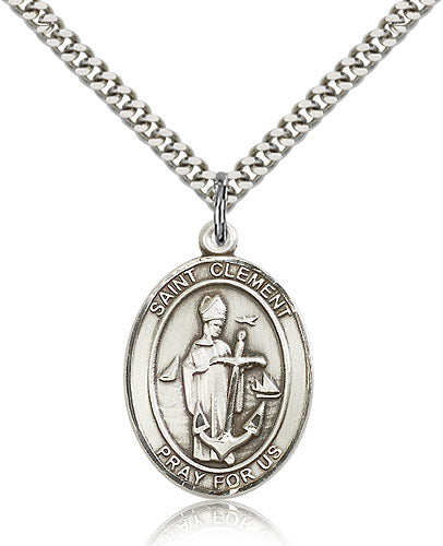 Bliss St Clement Catholic Patron Saint Medal