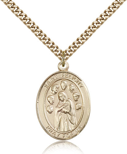 Bliss St Felicity Catholic Patron Saint Medal