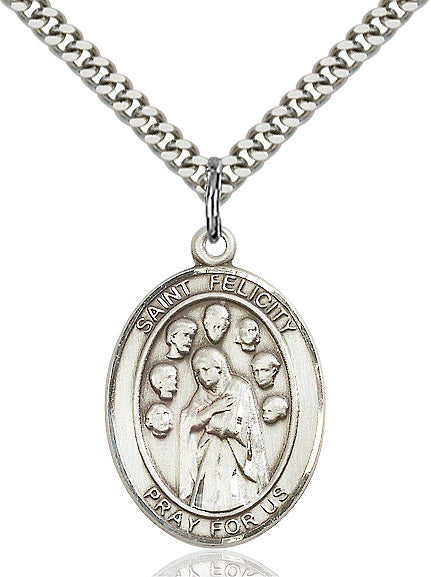 Bliss St Felicity Catholic Patron Saint Medal