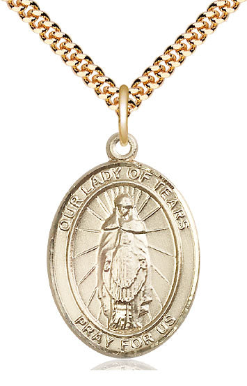 Bliss Our Lady of Tears Catholic Patron Saint Medal