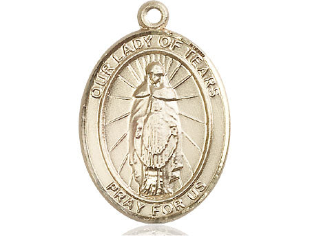 Bliss Our Lady of Tears Catholic Patron Saint Medal