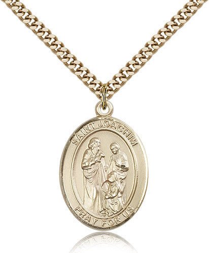 Bliss St Joachim Catholic Patron Saint Medal