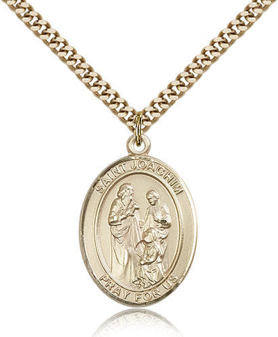 St Joachim Medal Necklace, gold-filled, Bliss Manufacturing