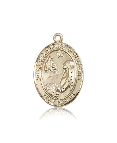 Bliss St Catherine of Bologna Catholic Patron Saint Medal