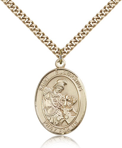 Bliss St Eustachius Catholic Patron Saint Medals