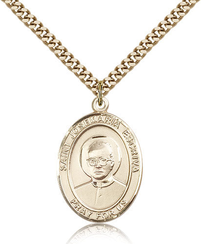 Bliss St Josemaria Escriva Catholic Patron Saint Medal