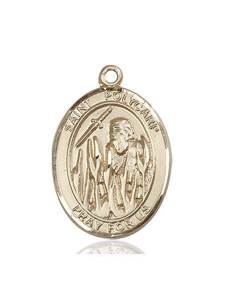 Bliss St Polycarp of Smyrna Catholic Patron Saint Medal