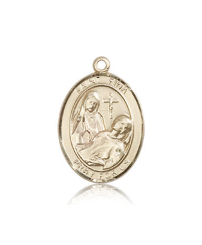 Bliss St Fina Catholic Patron Saint Medal