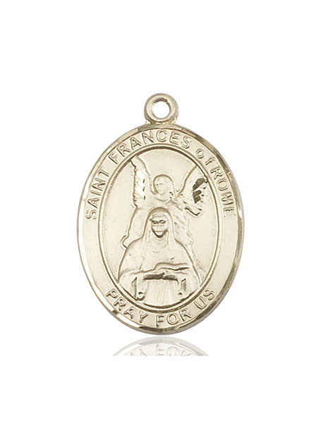 Bliss St Frances of Rome Catholic Patron Saint Medal